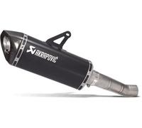 S-D12SO8-RTBL - Exhaust Muffler Akrapovic Black Ducati Monster1200 (17-18)