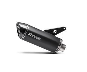 S-D8SO2-HRBL - Muffler Akrapovic Slip-on Approv Titan Ducati Monster 821/1200/S