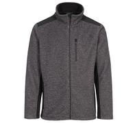 (S, Dark Grey Stripe) Trespass Mens Farantino Fleece Jacket