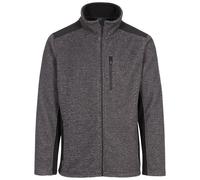 (S, Dark Grey Stripe) Trespass Mens Fleece Jacket - Faratino