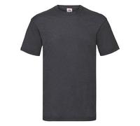 Fruit of the Loom Men's Valueweight Short Sleeve T-Shirt in Grey | Size: Small Fruit Of The Loom Grey S