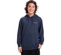 (S, Dark Navy) Quiksilver Mens Graphic Back Print Hoodie