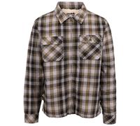 (S, Dark Vine Check) Trespass Mens Shirt ButtonUp Fleece Lined Danehill