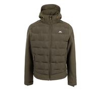 (S, Dark Vine) Trespass Mens Alwero Softshell Hybrid Jacket
