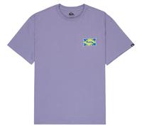 (S, Daybreak) Quiksilver Mens EV Starfish Stamp Graphic Short Sleeve T-Shirt