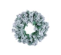 (S) Decor Spring/Summer Front Door Garden Snowy Pine Flower Wreath Window Decoration