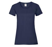 (S, Deep Navy) Fruit of the Loom Womens/Ladies Lady Fit T-Shirt