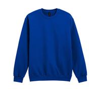 (S, Deep Royal Blue) Gildan Unisex Adult Hammer Maxweight Crew Neck Sweatshirt