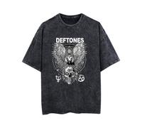 (S) Deftones Owl And Skull Vintage T-shirt