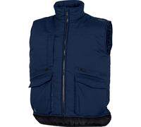 (S) Delta Plus Sierra 2 Navy Blue Padded Bodywarmer Gilet Work Vest Jacket Coat