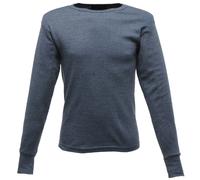 Regatta Mens Thermal Underwear Long Sleeve Vest / Top (Denim) - Blue - Size Small