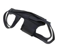 S Dog Back Brace With 5 Support Strips, Black Back Support For Spine Protection, Small Dog Ivdd Aid