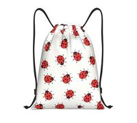 S Drawstring Infinite Speckled Pattern Print Bags Backpack Adjustable
