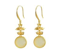 S Drop Earrings Long Dangle Earrings For Women - Octagonal Pavilion Dangly Earrings, Threader Earrings For Teen Girls Lady Birthday Party Valentine'S Day Dan