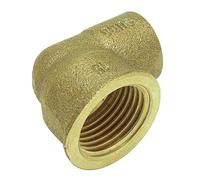 S.E 13 Female Welding Elbow ø15mm Circuits 1/2", Black/White