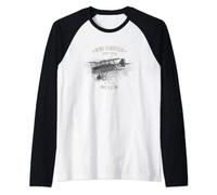 S.E.5a RAF WWI Fighter aircraft Raglan Baseball Tee