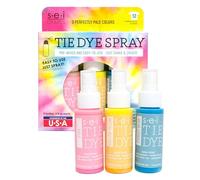 S·E·I 6-2016 S.E.I. Perfectly Pale Tie Kit, Fabric Dye Spray, 3 Colors