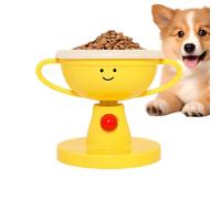 S Elevated Pet Feeding Station for Cats, Small with Adjustable Height in 5 Levels Non-Slip | for Kittens | For Eating Standing Food Water Family Friends Camping Car Hog