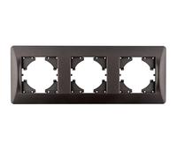 S-EMPOT Graphite Frame 3 ELEM.HORIZ: Modern and Elegant, enhances Art and Photos. Perfect for Any Room, Combines Style and Function with its Attractive Graphite Finish.