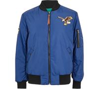(S, Estate Blue) Diadora Mens Mark Mcnairy Bomber Jacket