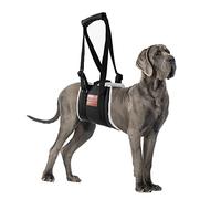 S-ETOVUS Dog Sling for Back Legs, Dog Lift Harness, Magic Tape Dog Sling for Large Dogs Hind Leg Support, Elderly Dog Lifter, Help Canie Hip Arthritis K9 Cruciate Ligament Rehabilitation (Medium)