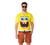 (S (EU 44-46)) Suitmeister Adult SpongeBob SquarePants Summer Costume