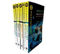 S.F. MASTERWORKS Philip K. Dick Collection 5 Books Set (A Scanner Darkly, Martian Time-Slip, Ubik, The Word for World is Forest, Valis)
