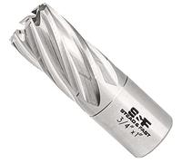 S&F STEAD & FAST Annular Cutter, 1” Cutting Depth HSS Annular Cutter with Pilot Pin, 3/4” Weldon Shank Annular Bit, Outside Diameter 3/4”, Mag Drill Bit for Power Magnetic Drill Presses, 1 Pc