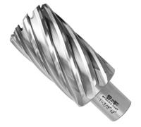 S&F STEAD & FAST Annular Cutter High Speed Steel 1-3/8" x 2" with Pilot Pin | 3/4" Weldon Shank, M2AL HSS Mag Drill Bit for Magnetic Drill Press, Industrial Grade, CNC-machined, Precise Smooth Cuts