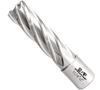 S&F STEAD & FAST Mag Drill Bit, 11/16" x 2" DOC, Pilot Pin, Annular Cutter | 3/4" Weldon Shank, M2AL HSS Annular Drill Bit for Mag Drill Press, Industrial Grade, CNC-machined, Precise Smooth Cuts