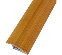 (S#f) Threshold Transition Strip - PVC Threshold Molding Trim | Adhesive Threshold Molding Trim, Floor Flat Divider Strip for Uneven Floors Heights