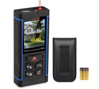 S.Fine 330ft Laser Distance Measuring Tool with Camera, Long Range Laser Meters with Tripod for Home Renovation, Interior Design, DIY Projects, Area, Volume & Distance Measurement