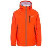 (S, Flame) Trespass Mens Waterproof Jacket Hood Rakenfard