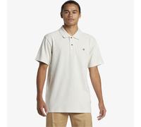 (S, Fog) Quiksilver Mens DNA Short Sleeve Collared Polo Shirt Top