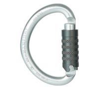 S for Climbing | D-Shape Safety Fasteners for Key Chain - Small Lock | For Gym Use Hiking Fishing Camping Outdoor And Pet Securing