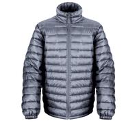(S, Frost Grey) Result Mens Ice Bird Padded Winter Jacket (Water Repellent & Windproof)