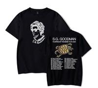 S.G. Goodman Planting by The Signs Tour Merch T-Shirt Unisex Stylish Crew Neck Short Sleeve Top (Black,M)