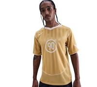 (S, Gold) Nike Mens T90 Energy V Neck Short-Sleeved Jersey