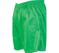 S - GREEN Adult Sports Micro Stripe Training Shorts Bottoms - Unisex Football