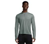 (S, Green Clay) Nike Mens Core Half Zip Long-Sleeved Running Top