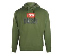 (S, Green) Diesel Mens Logo Hoodie