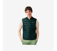 (S, Green) Lacoste Padded Water-Repellent Men's Vest