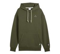 (S, Green) Puma Mens Borussia Dortmund Long-Sleeved Hoodie
