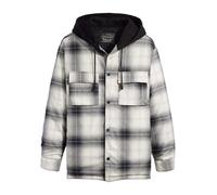 Levis Unisex Adult Jack Worker Hooded Overshirt - Grey - S - Grey