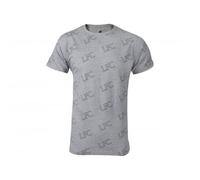 (S, Grey) Liverpool FC Mens Repeat Logo T-Shirt