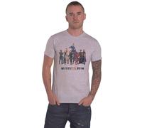 (S, Grey) Marvel Comics Unisex Adult Eternals Characters Cotton T-Shirt