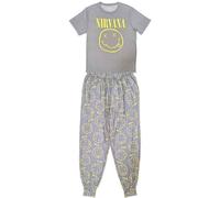 Nirvana Yellow Grunge Smile Pyjamas S