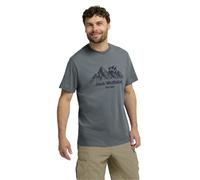 (S, Grey Odessa) Jack Wolfskin Mens Carefree Short Sleeve T-Shirt