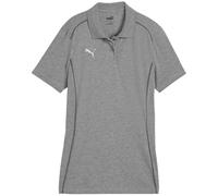 (S, Grey) Puma Womens/Ladies TeamFINAL Casuals Logo Polo Shirt