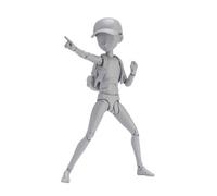 TAMASHII NATIONS - Body Kun Ken Sugimori Edition DX Set (Gray Color Version), Bandai Spirits S.H.Figuarts Action Figure